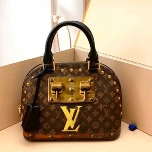 Louis Vuitton  Monogram Transford Time Trunk Alma Bag